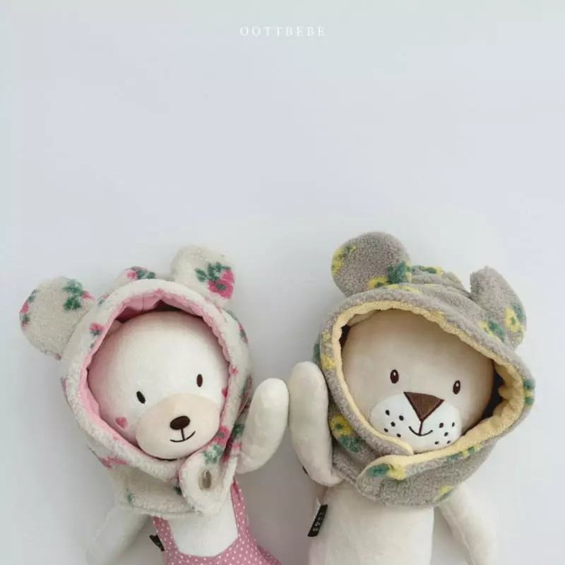 Oott Bebe - Korean Children Fashion - #childrensboutique - Butter Bear Hat - 7
