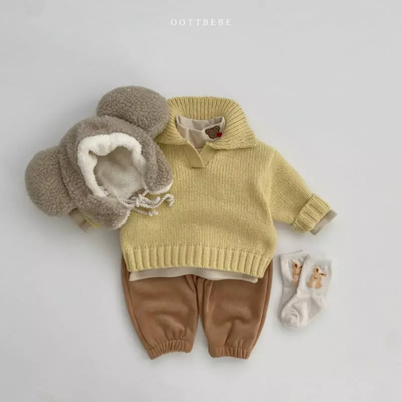 Oott Bebe - Korean Children Fashion - #childrensboutique - Marlang Pants - 5