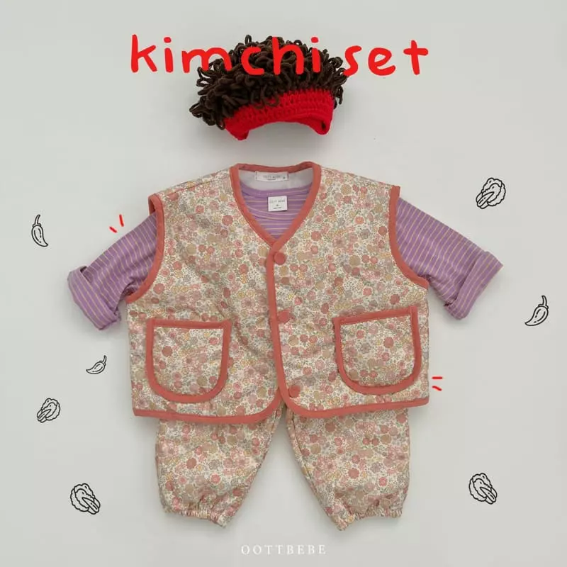 Oott Bebe - Korean Children Fashion - #designkidswear - Kimchi Set - 7