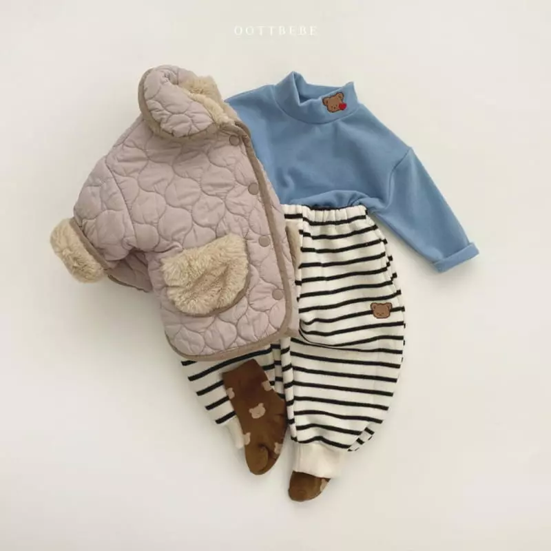 Oott Bebe - Korean Children Fashion - #designkidswear - Poodle Pants - 5