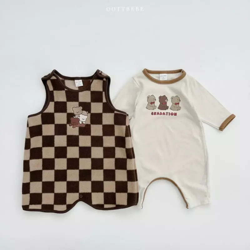 Oott Bebe - Korean Children Fashion - #discoveringself - Pastry Sleep Vest - 5