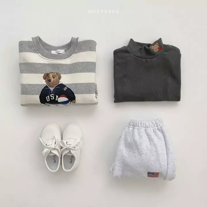 Oott Bebe - Korean Children Fashion - #discoveringself - USA Pants - 3