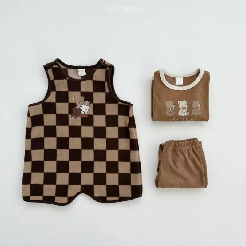 Oott Bebe - Korean Children Fashion - #fashionkids - Pastry Sleep Vest - 6