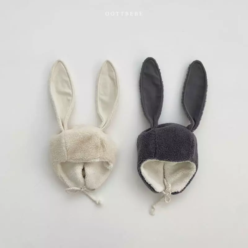 Oott Bebe - Korean Children Fashion - #fashionkids - Bbogle Rabbit Hat - 2
