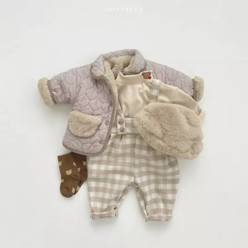 Oott Bebe - Korean Children Fashion - #fashionkids - Dia Reversible Padding Jacket - 7