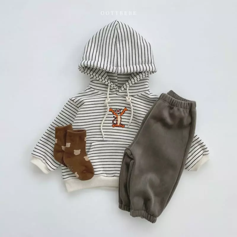 Oott Bebe - Korean Children Fashion - #kidsshorts - Pooh and Friends Hoody - 9