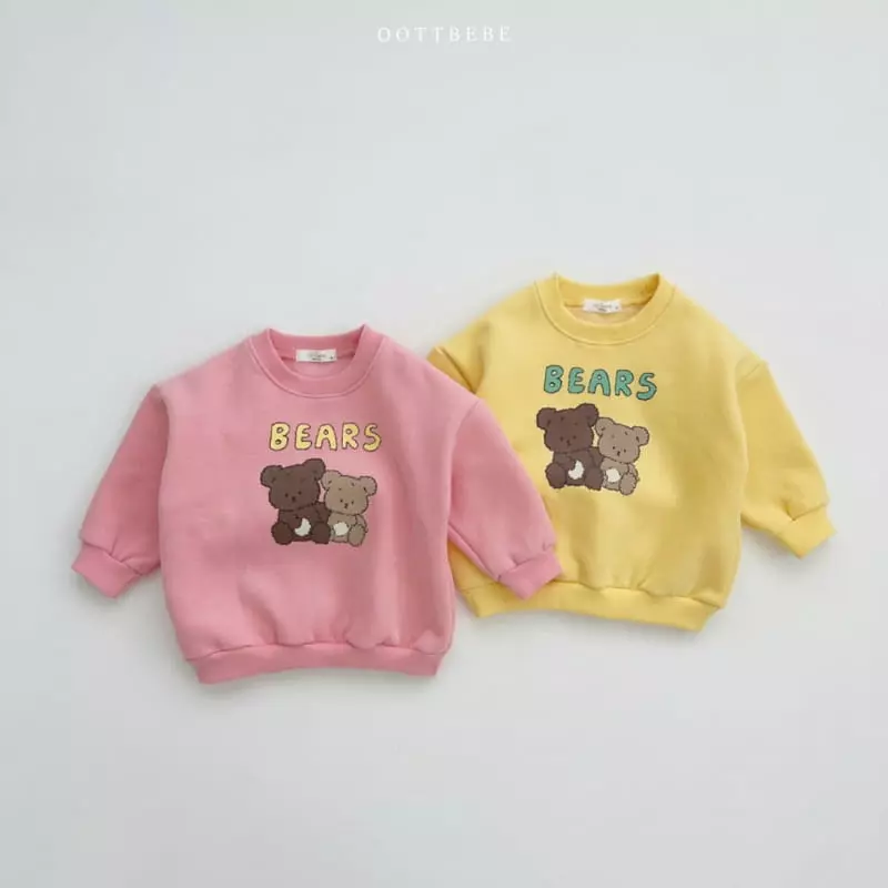 Oott Bebe - Korean Children Fashion - #kidsstore - vivid Sweatshirt - 2