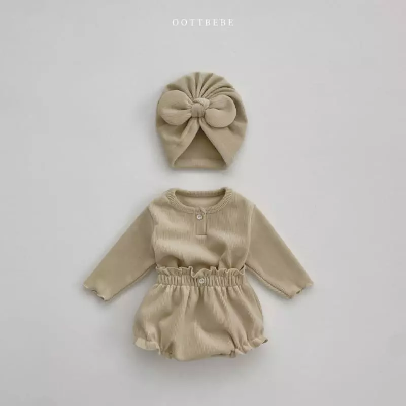 Oott Bebe - Korean Children Fashion - #littlefashionista - marlang Ribbon Turban - 7