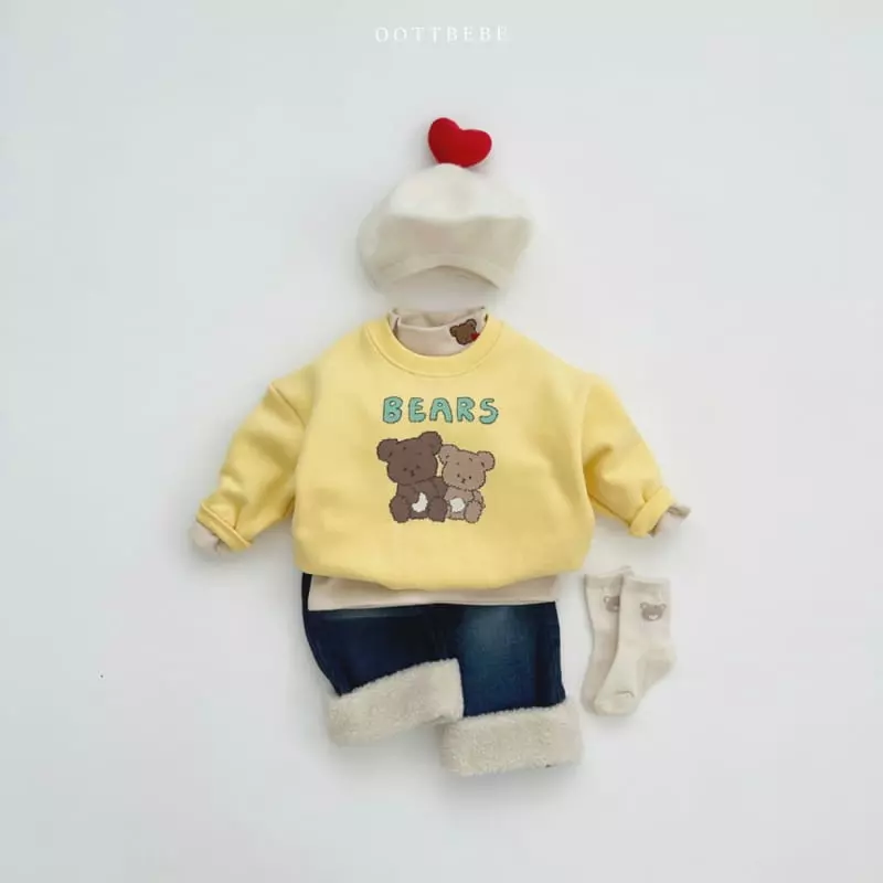 Oott Bebe - Korean Children Fashion - #littlefashionista - vivid Sweatshirt - 5
