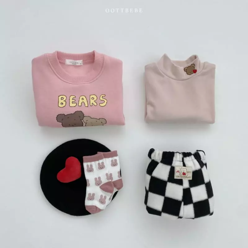 Oott Bebe - Korean Children Fashion - #prettylittlegirls - Chess Board Pants - 7