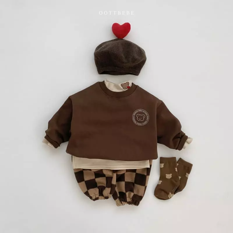 Oott Bebe - Korean Children Fashion - #minifashionista - Week Sweatshirt - 4