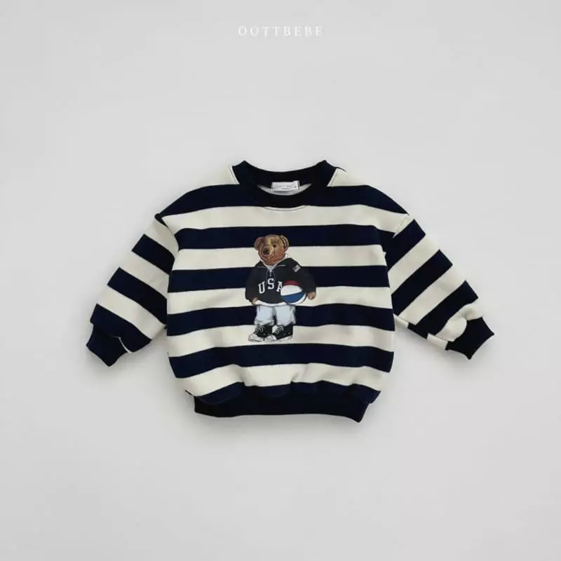 Oott Bebe - Korean Children Fashion - #prettylittlegirls - Ball Bear Sweatshirt - 6
