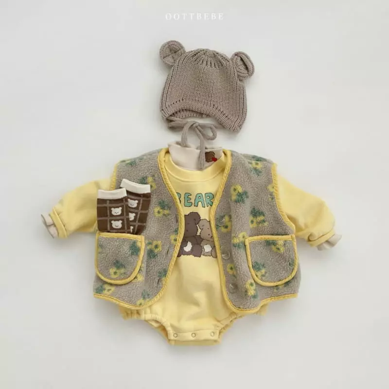 Oott Bebe - Korean Children Fashion - #prettylittlegirls - Butter Vest - 5