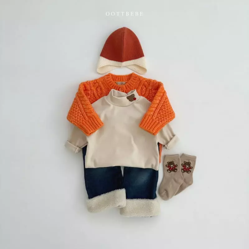 Oott Bebe - Korean Children Fashion - #todddlerfashion - Winter Jeans - 7