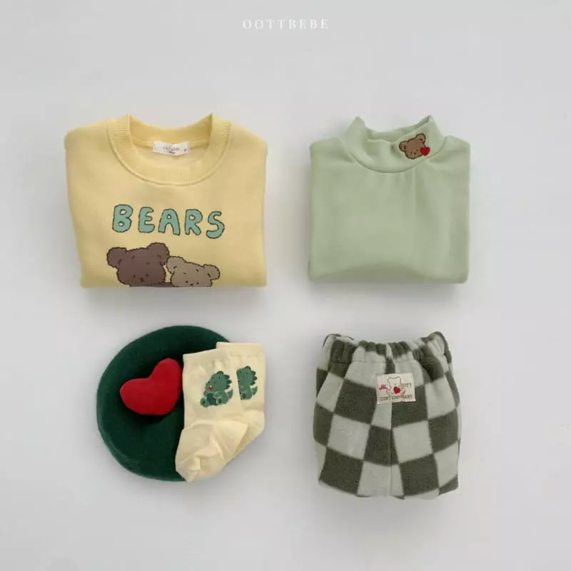 Oott Bebe - Korean Children Fashion - #toddlerclothing - Chess Board Pants - 9
