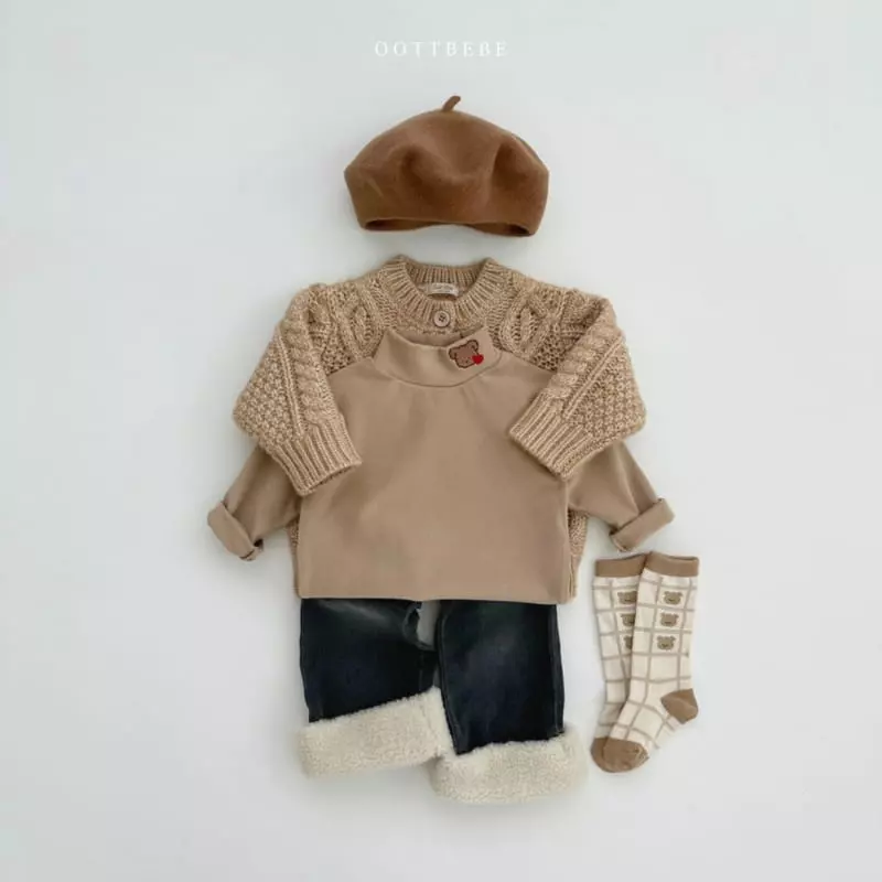 Oott Bebe - Korean Children Fashion - #toddlerclothing - Winter Jeans - 8