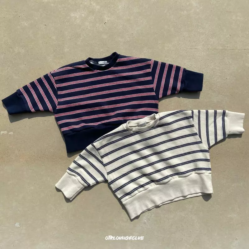 Otr - Korean Children Fashion - #Kfashion4kids - Stripes Sweatshirt - 5