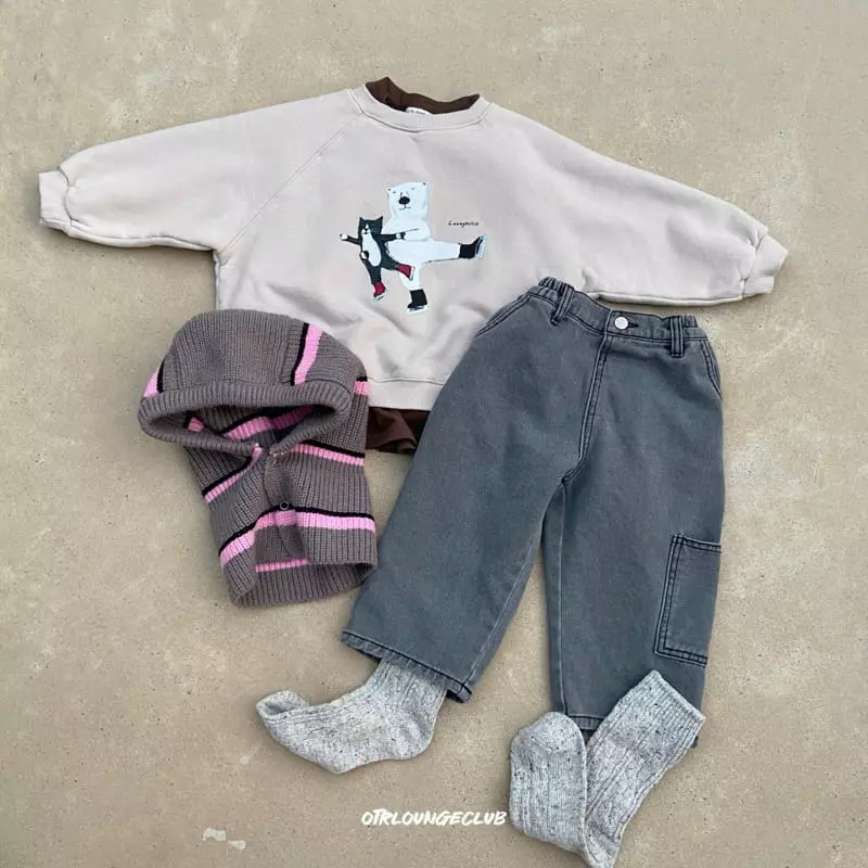 Otr - Korean Children Fashion - #discoveringself - Skating Sweatshirt - 2