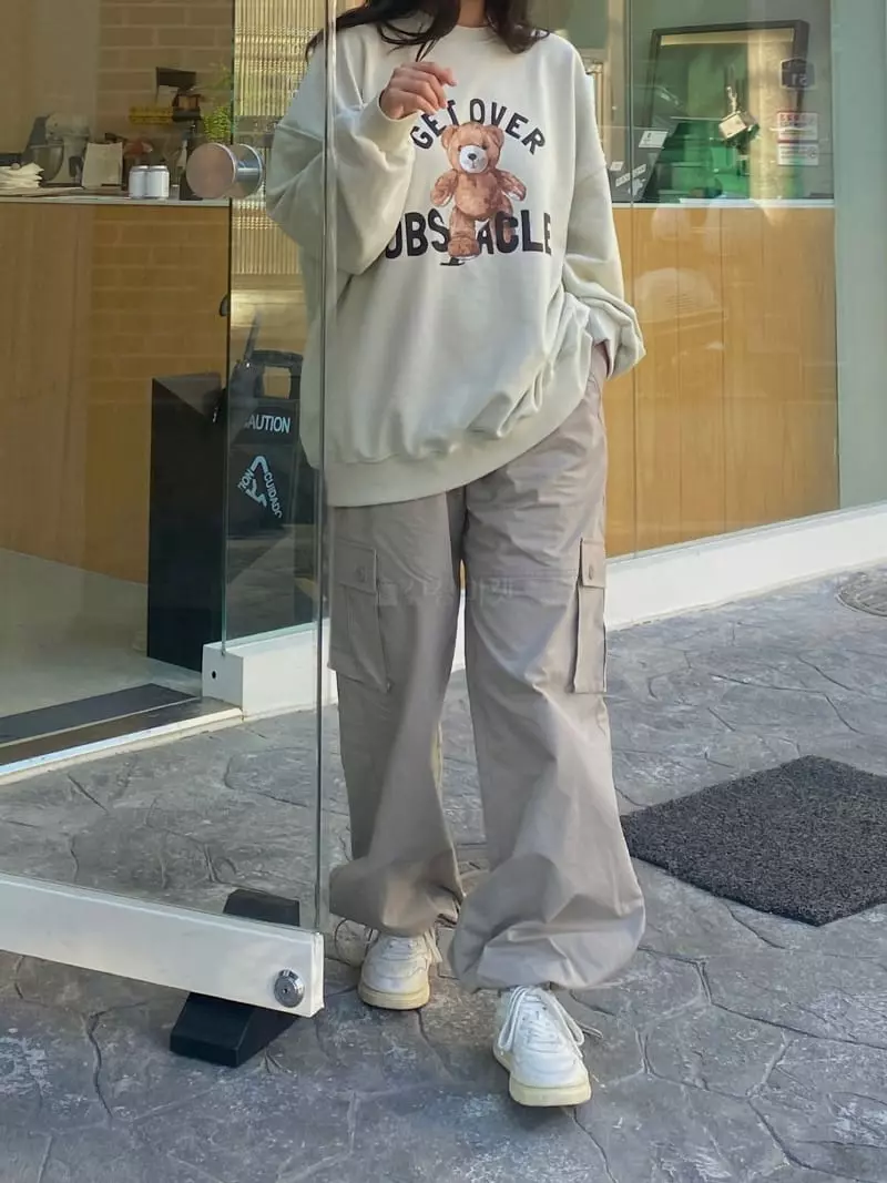 Ouppt - Korean Women Fashion - #womensfashion - Teddy Sweatshirt - 4