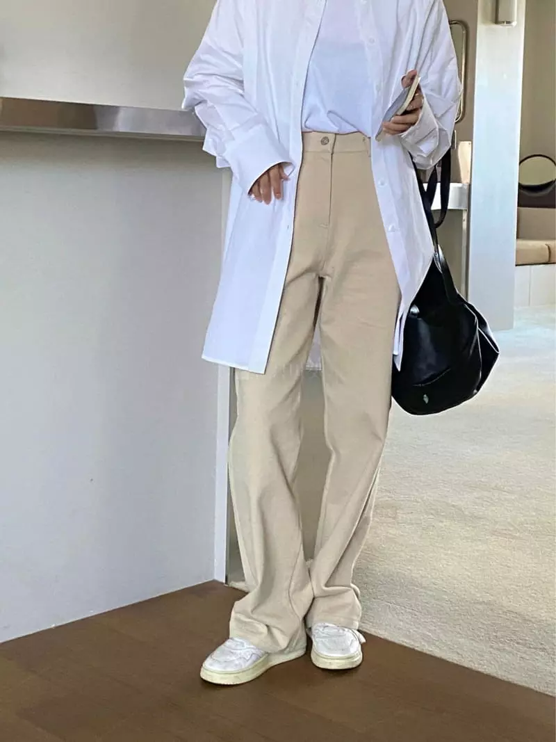 Ouppt - Korean Women Fashion - #momslook - Classic Pants - 5