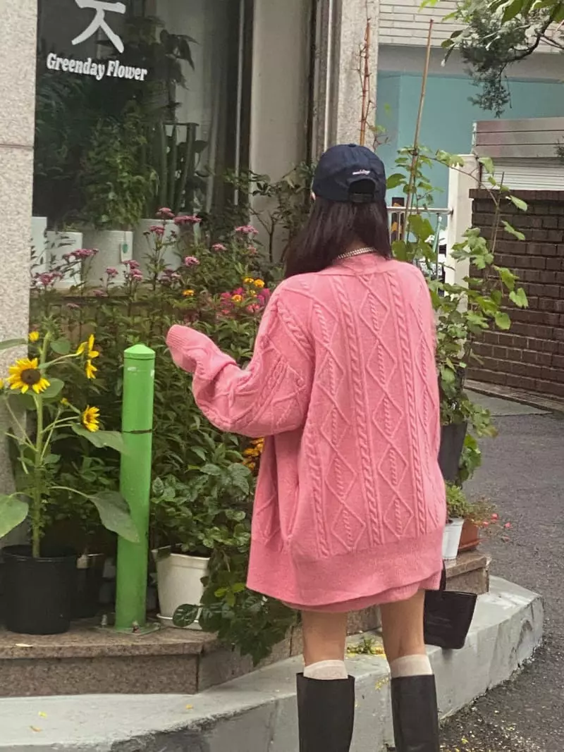 Ouppt - Korean Women Fashion - #momslook - Cock Cardigan - 2
