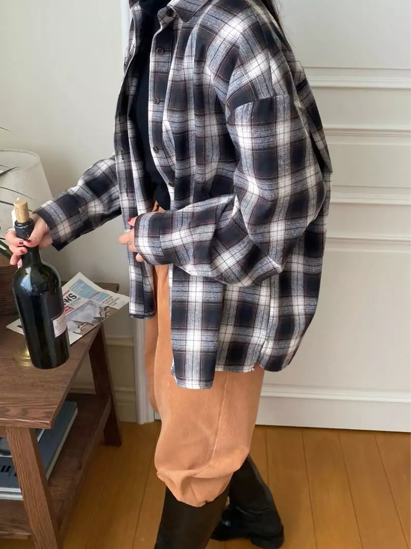 Ouppt - Korean Women Fashion - #momslook - Kaily Shirt - 12