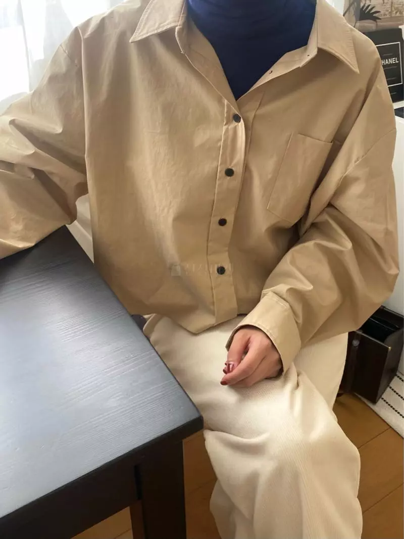 Ouppt - Korean Women Fashion - #momslook - Wave Shirt - 9