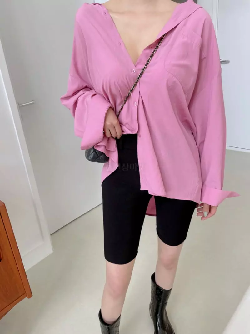 Ouppt - Korean Women Fashion - #momslook - Lesha Shirt - 2