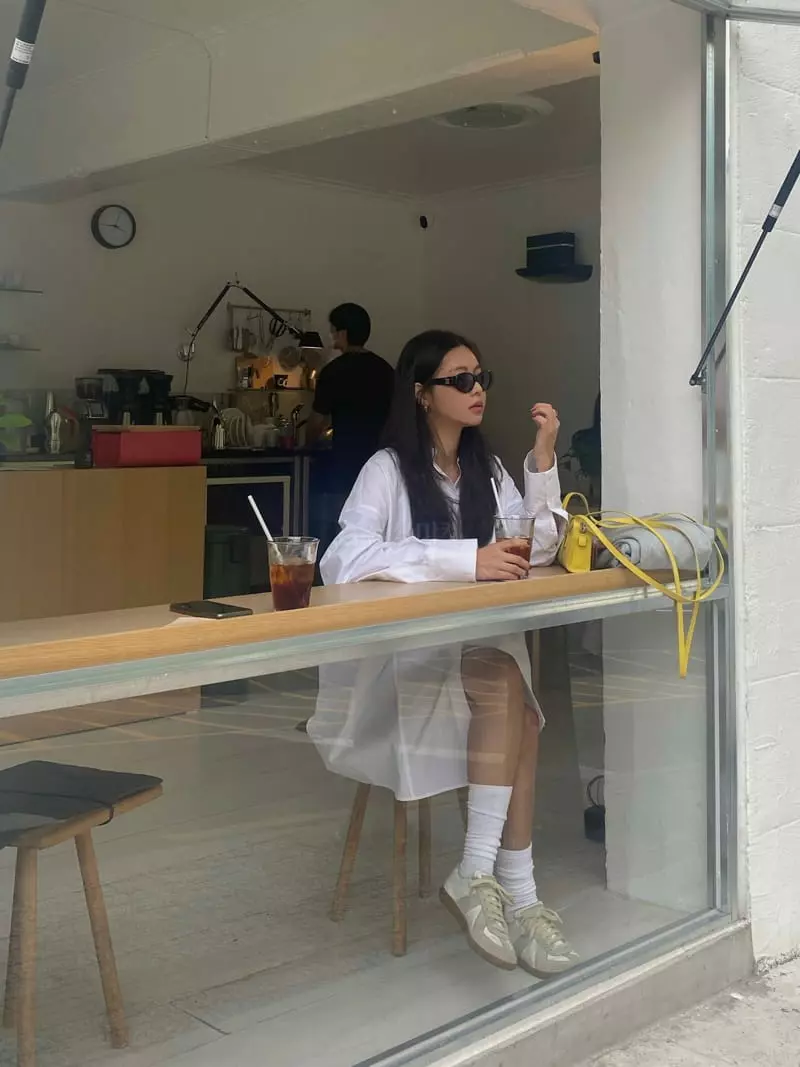 Ouppt - Korean Women Fashion - #momslook - Luna Shirt One-piece - 3