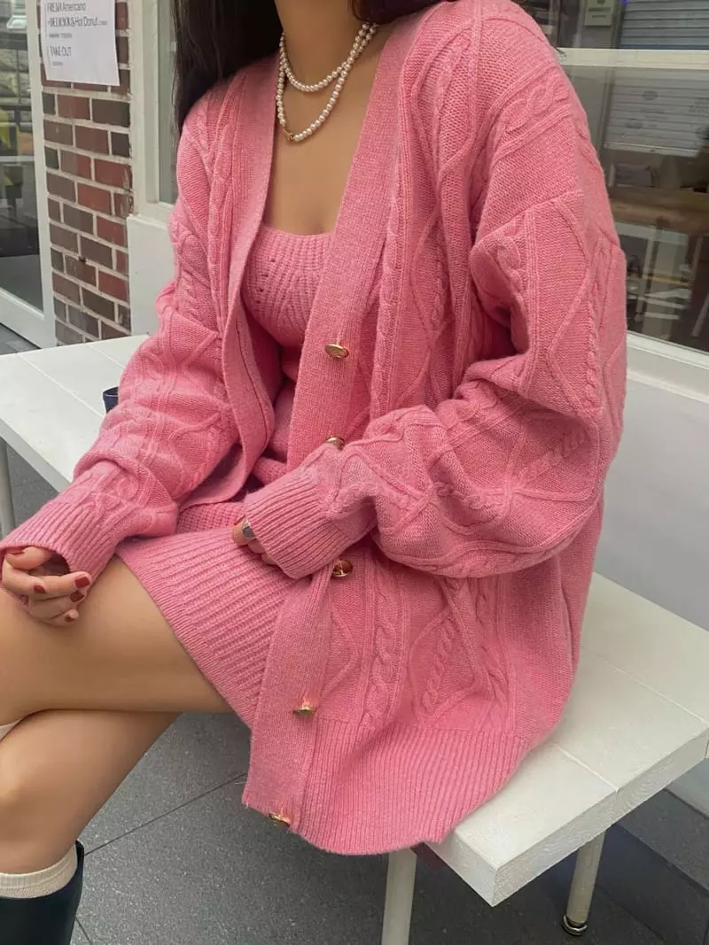 Ouppt - Korean Women Fashion - #pursuepretty - Cock Cardigan - 6