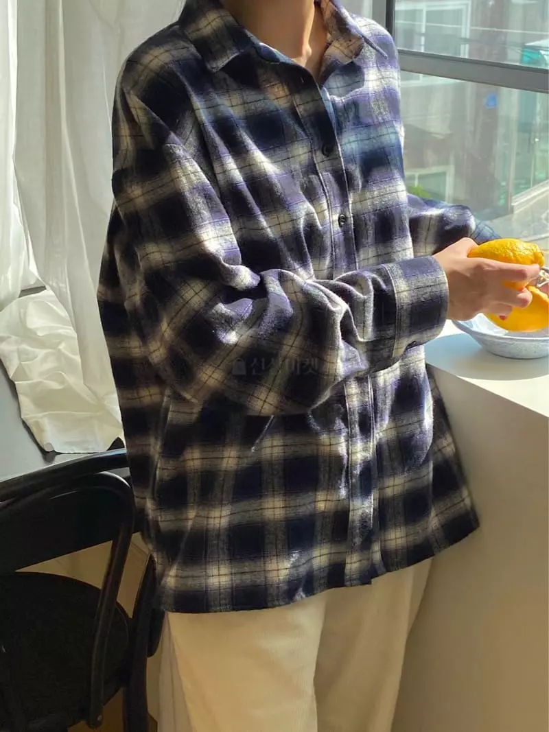 Ouppt - Korean Women Fashion - #restrostyle - Kaily Shirt - 5