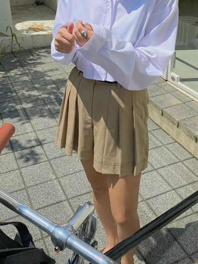 Ouppt - Korean Women Fashion - #thatsdarling - Crop Shirt - 12