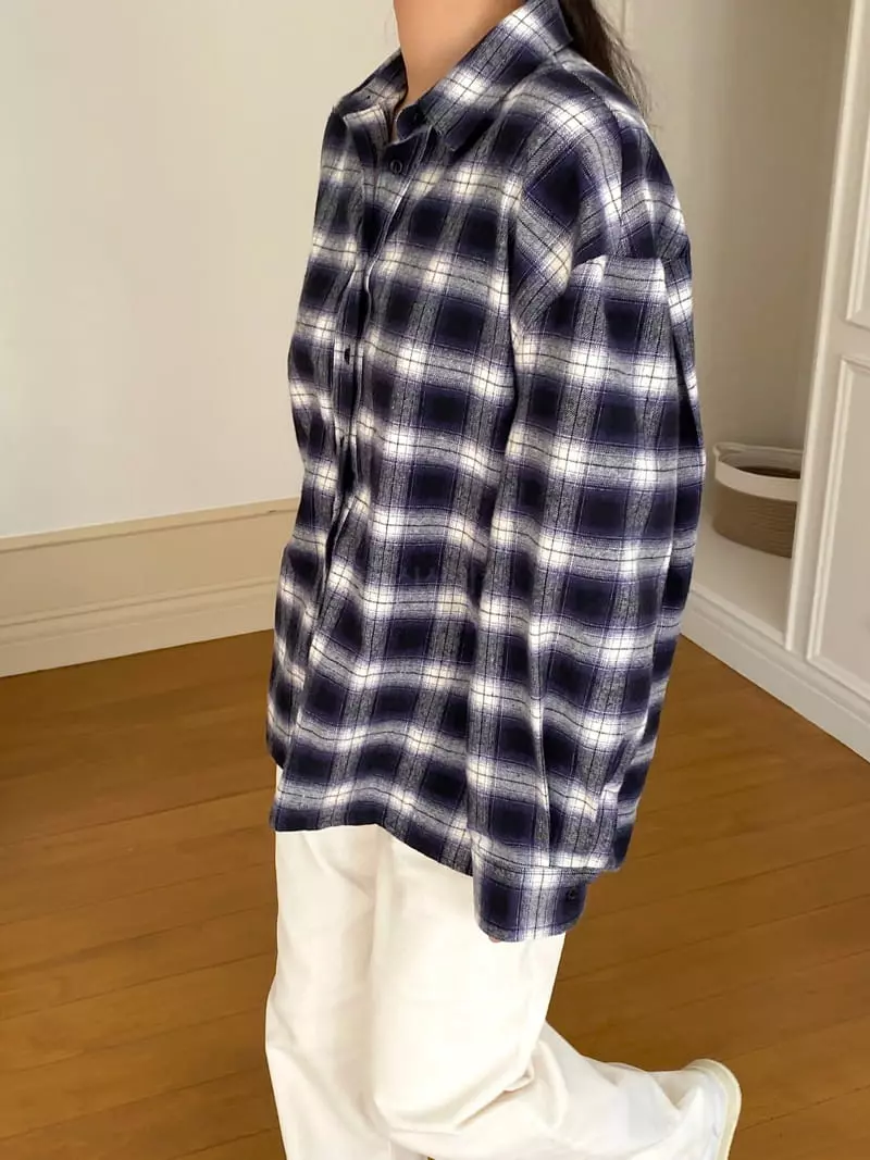 Ouppt - Korean Women Fashion - #vintagekidsstyle - Kaily Shirt - 3