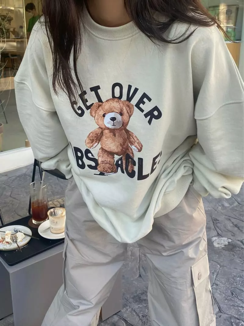 Ouppt - Korean Women Fashion - #womensfashion - Teddy Sweatshirt
