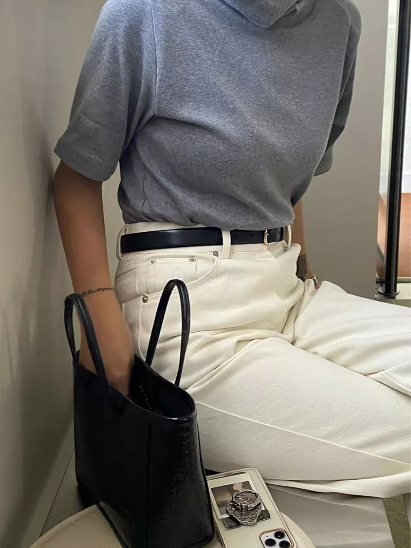 Ouppt - Korean Women Fashion - #womensfashion - Soft Tee - 11