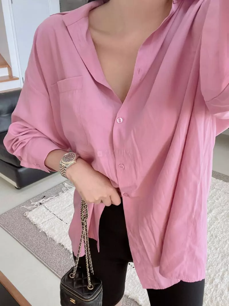Ouppt - Korean Women Fashion - #womensfashion - Lesha Shirt