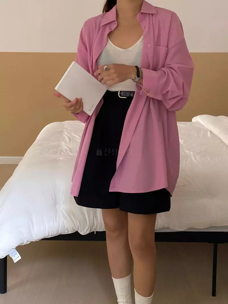 Ouppt - Korean Women Fashion - #womensfashion - Lesha Shirt - 9