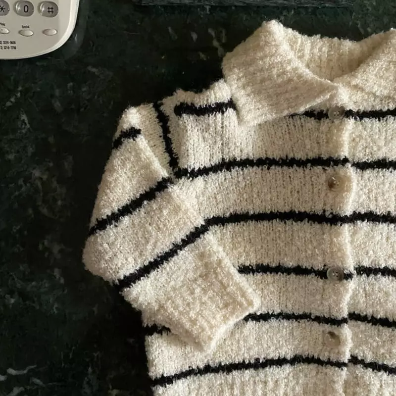Our - Korean Children Fashion - #designkidswear - Tom Collar Cardigan - 5