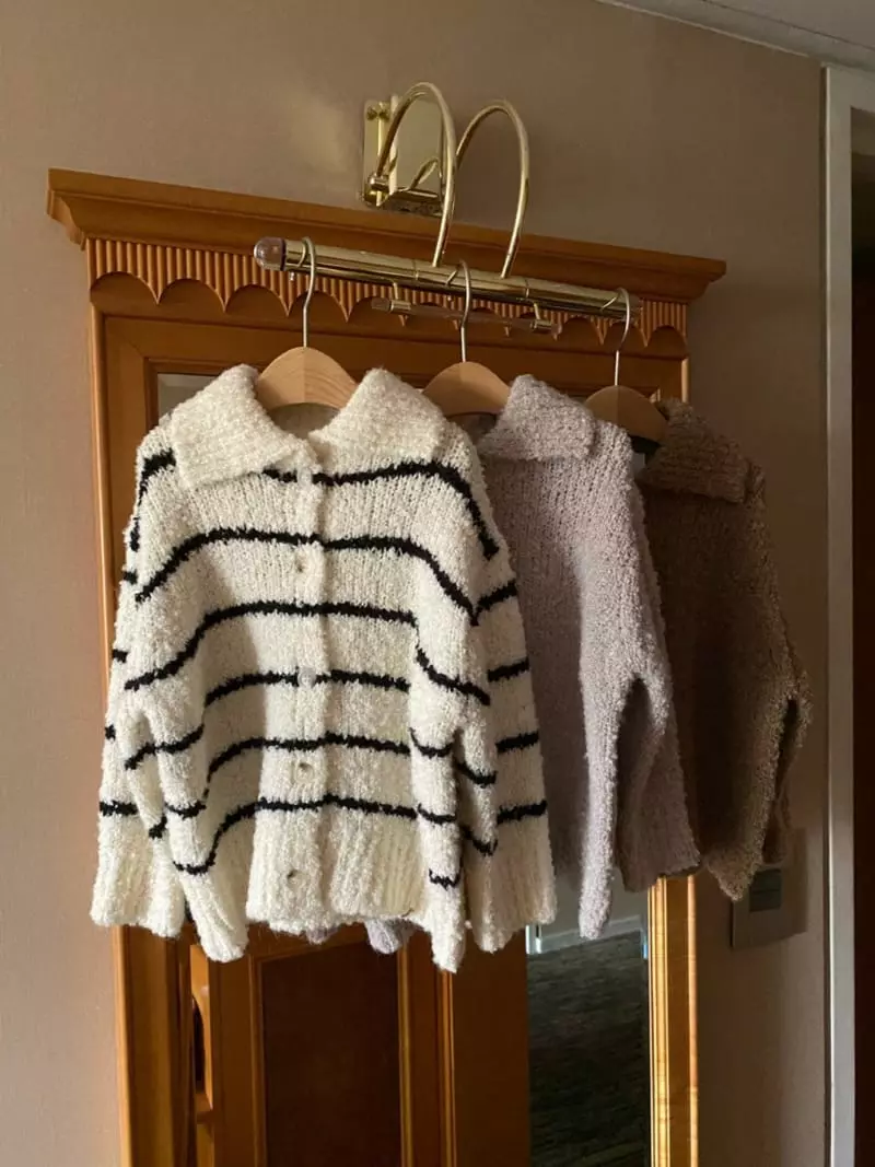 Our - Korean Children Fashion - #kidsshorts - Tom Collar Cardigan - 8