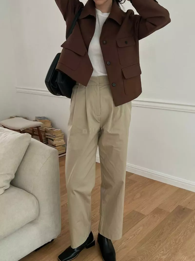 Outrene - Korean Women Fashion - #momslook - Tomdo Jacket - 2