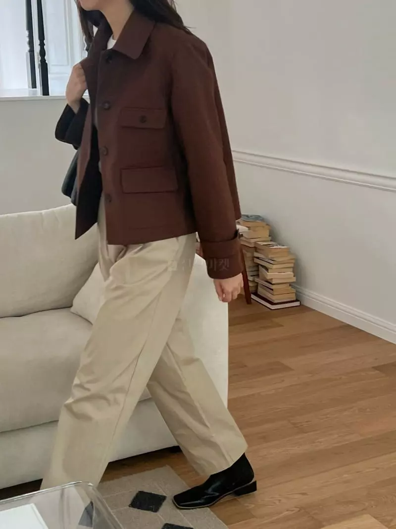 Outrene - Korean Women Fashion - #momslook - Tomdo Jacket - 6
