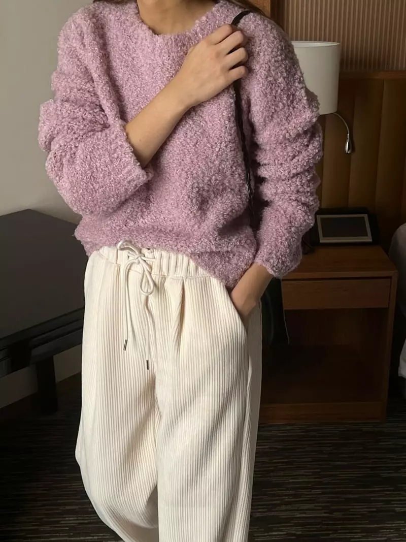 Outrene - Korean Women Fashion - #momslook - Candy Bookle Tee - 2