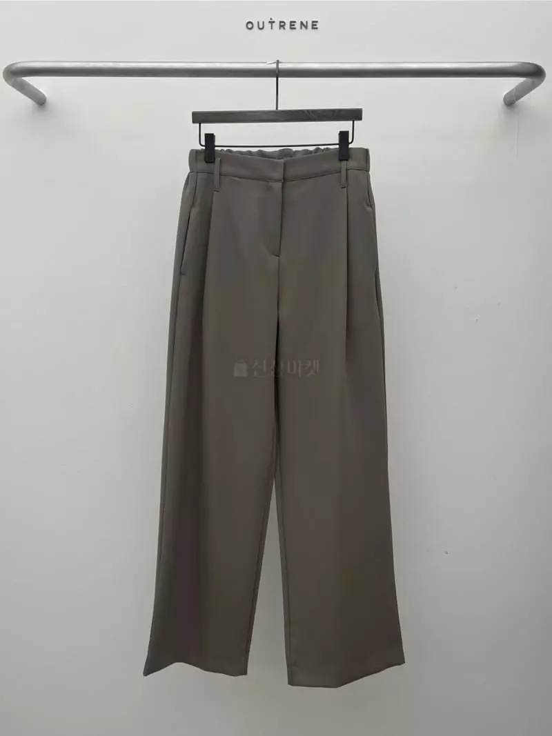 Outrene - Korean Women Fashion - #momslook - Wide Pants - 9