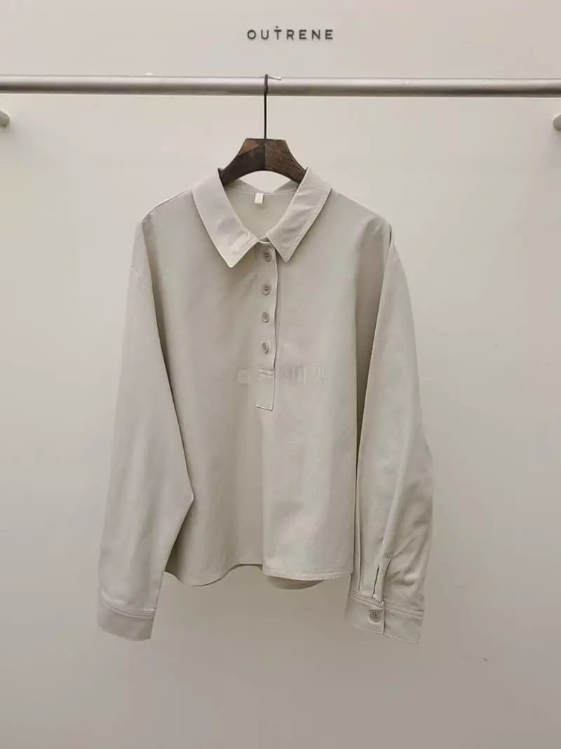 Outrene - Korean Women Fashion - #momslook - Baha Shirt - 8