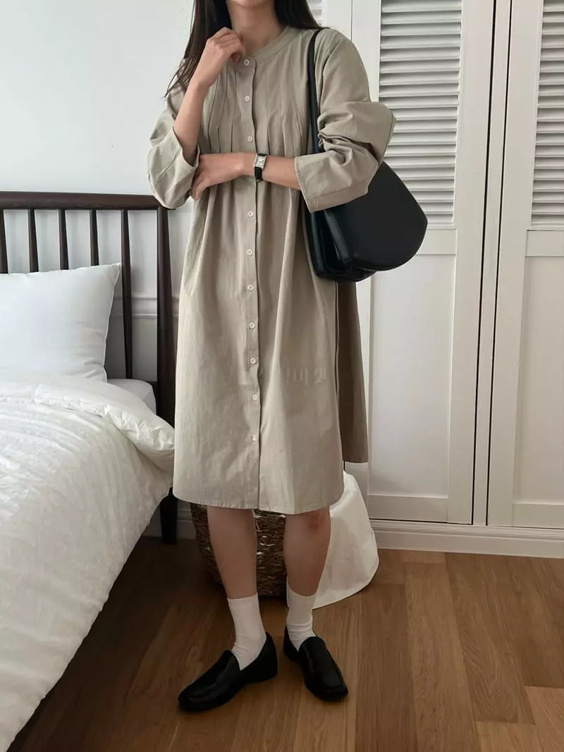 Outrene - Korean Women Fashion - #momslook - Robe One-piece
