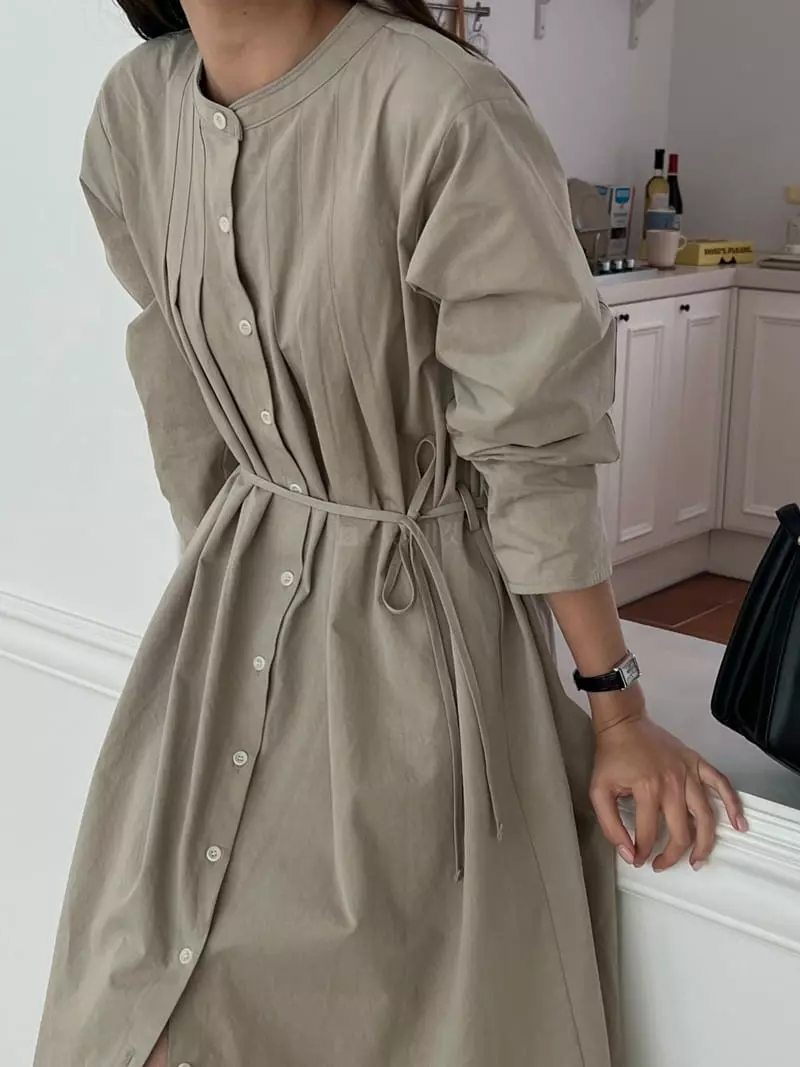 Outrene - Korean Women Fashion - #momslook - Robe One-piece - 3