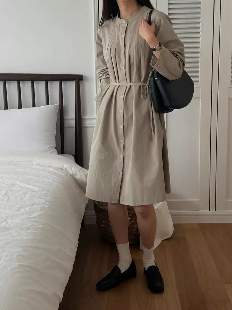 Outrene - Korean Women Fashion - #momslook - Robe One-piece - 5