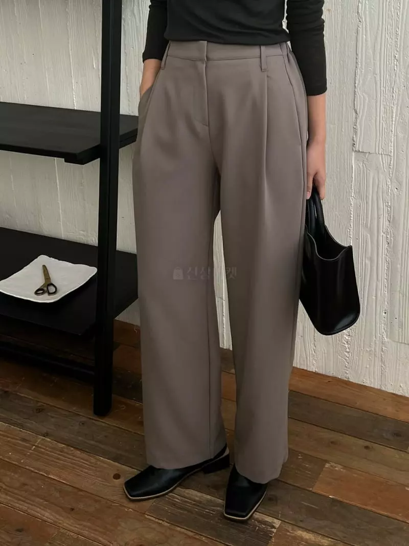 Outrene - Korean Women Fashion - #pursuepretty - Wide Pants - 3