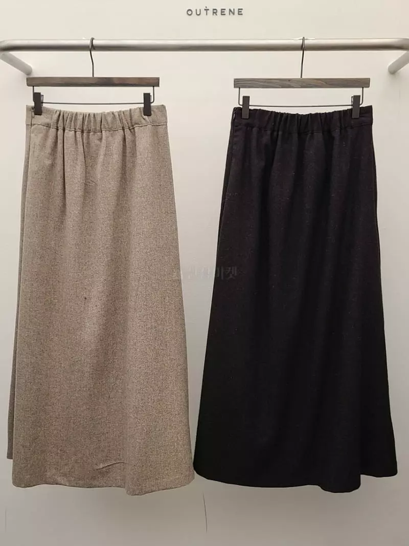 Outrene - Korean Women Fashion - #restrostyle - Pleats Skirt - 6