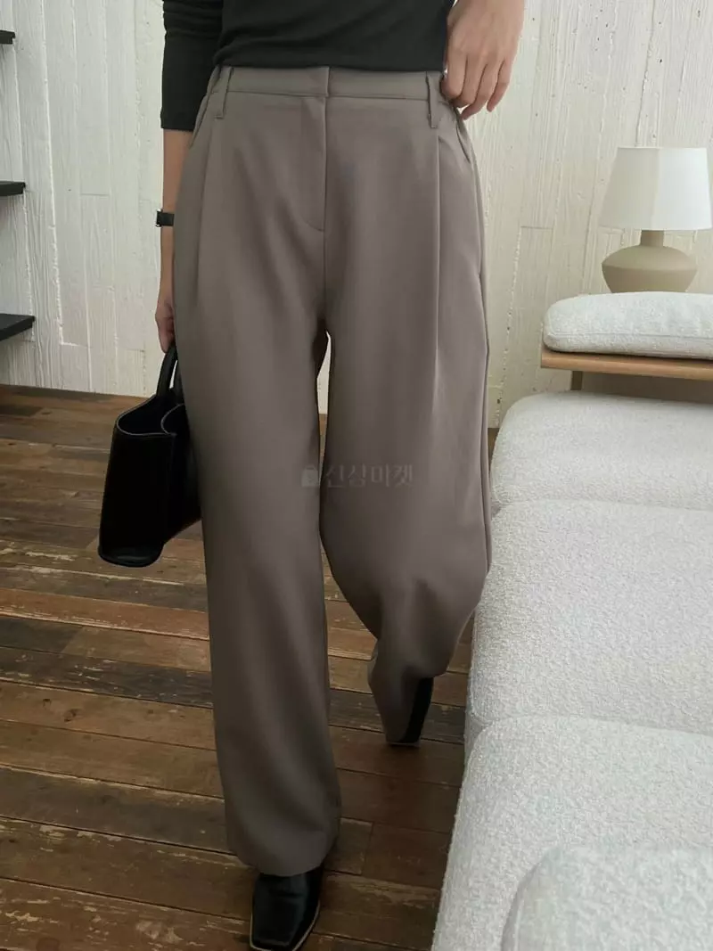 Outrene - Korean Women Fashion - #pursuepretty - Wide Pants - 4